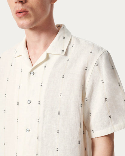 White Remi Stripe