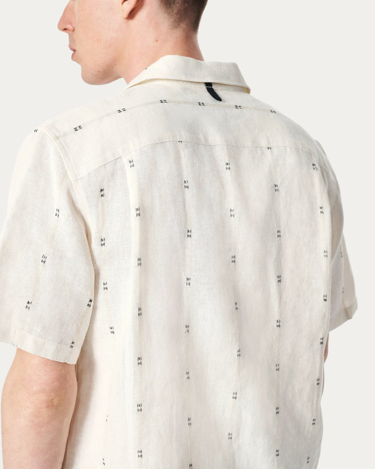White Remi Stripe