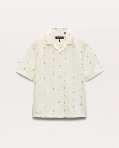 White Remi Stripe