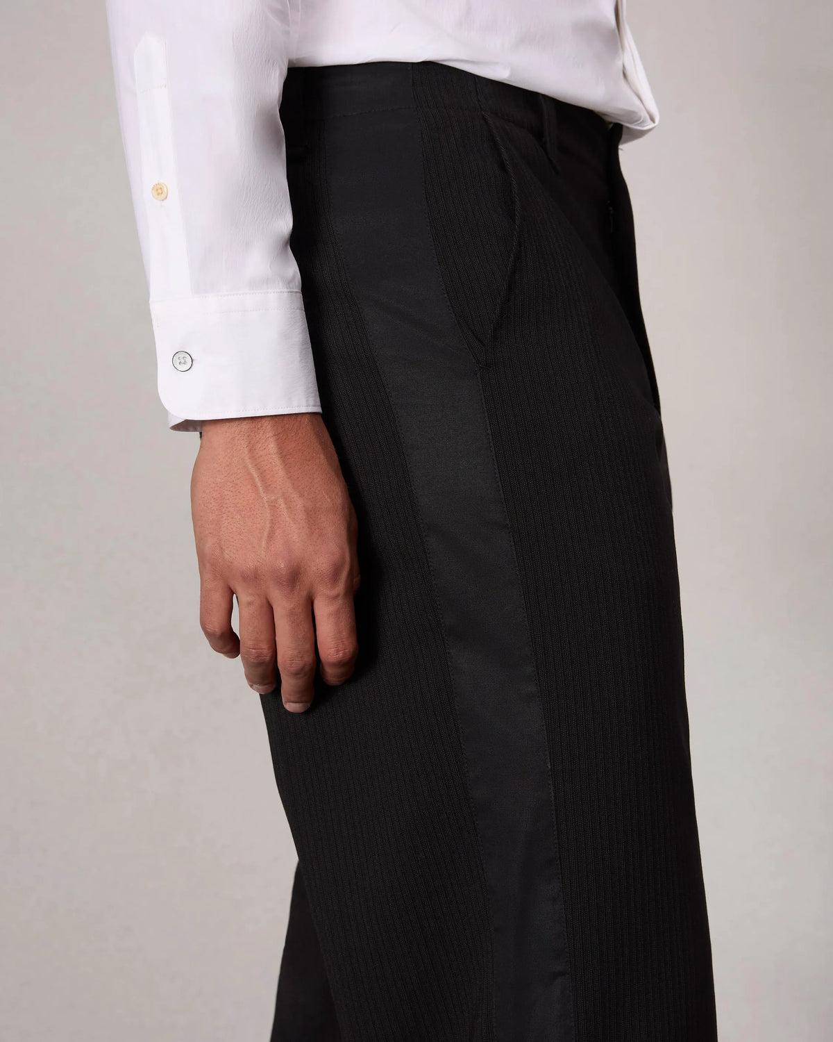 Black Pinstripe