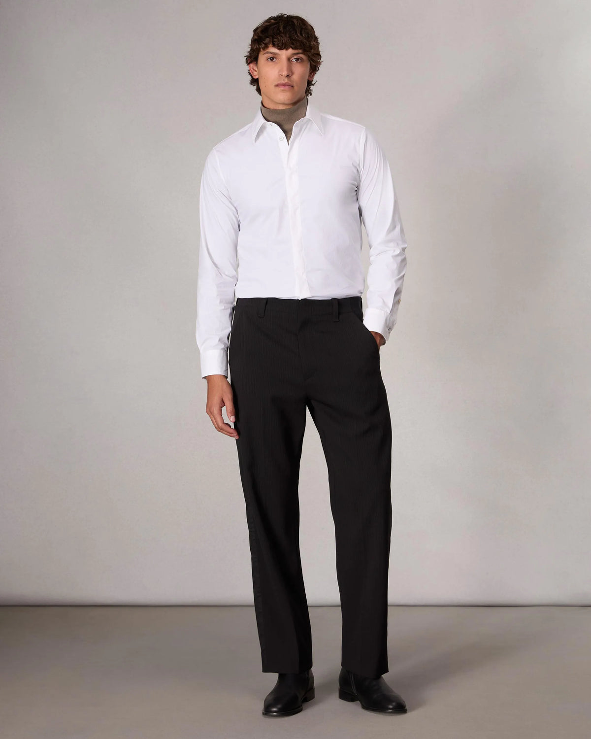 Black Pinstripe