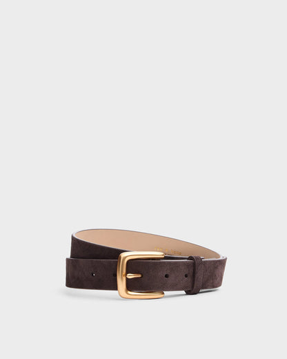 Dark Chocolate Suede