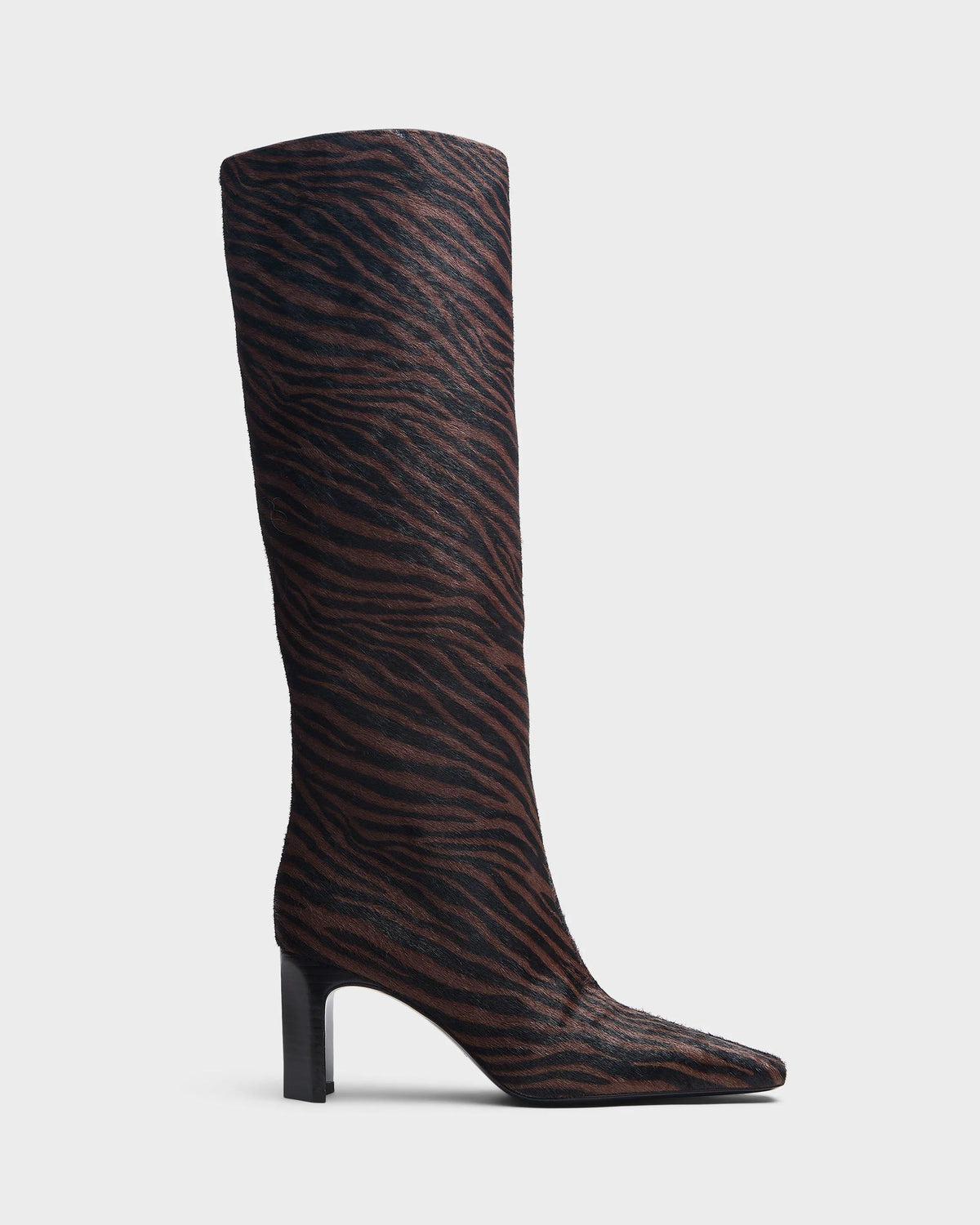 Coffee Zebra Hair Calf