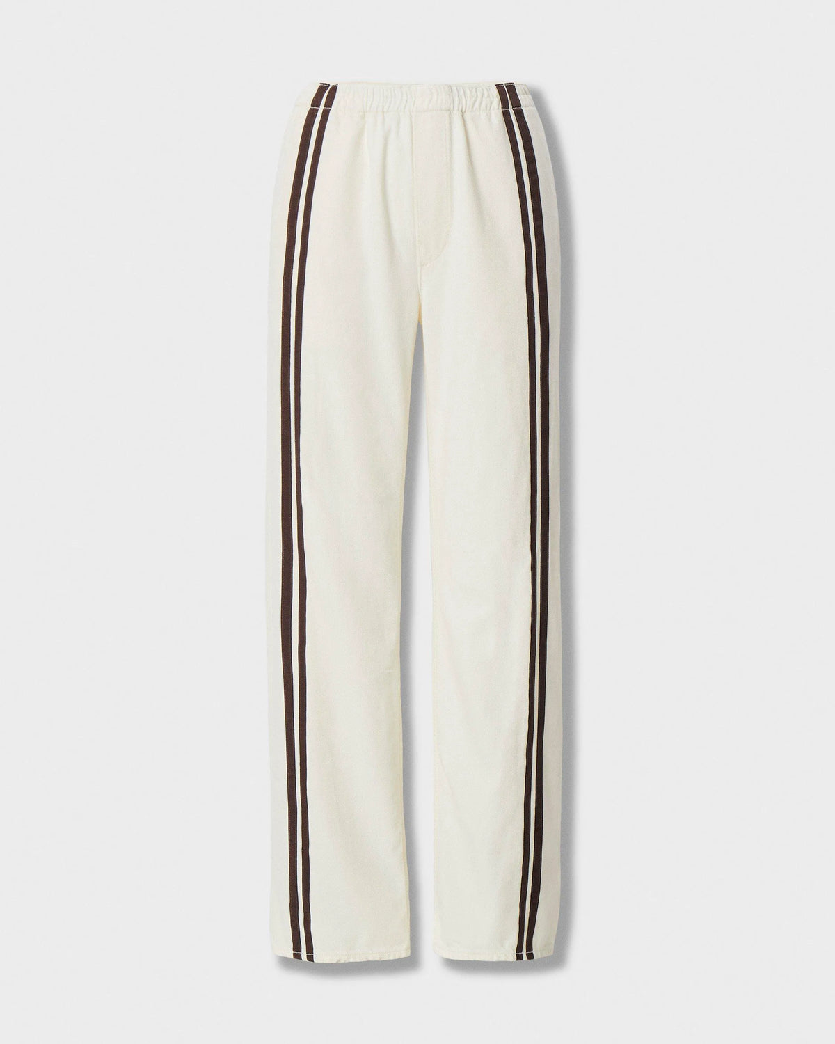 Ecru Sport with Brown Stripes