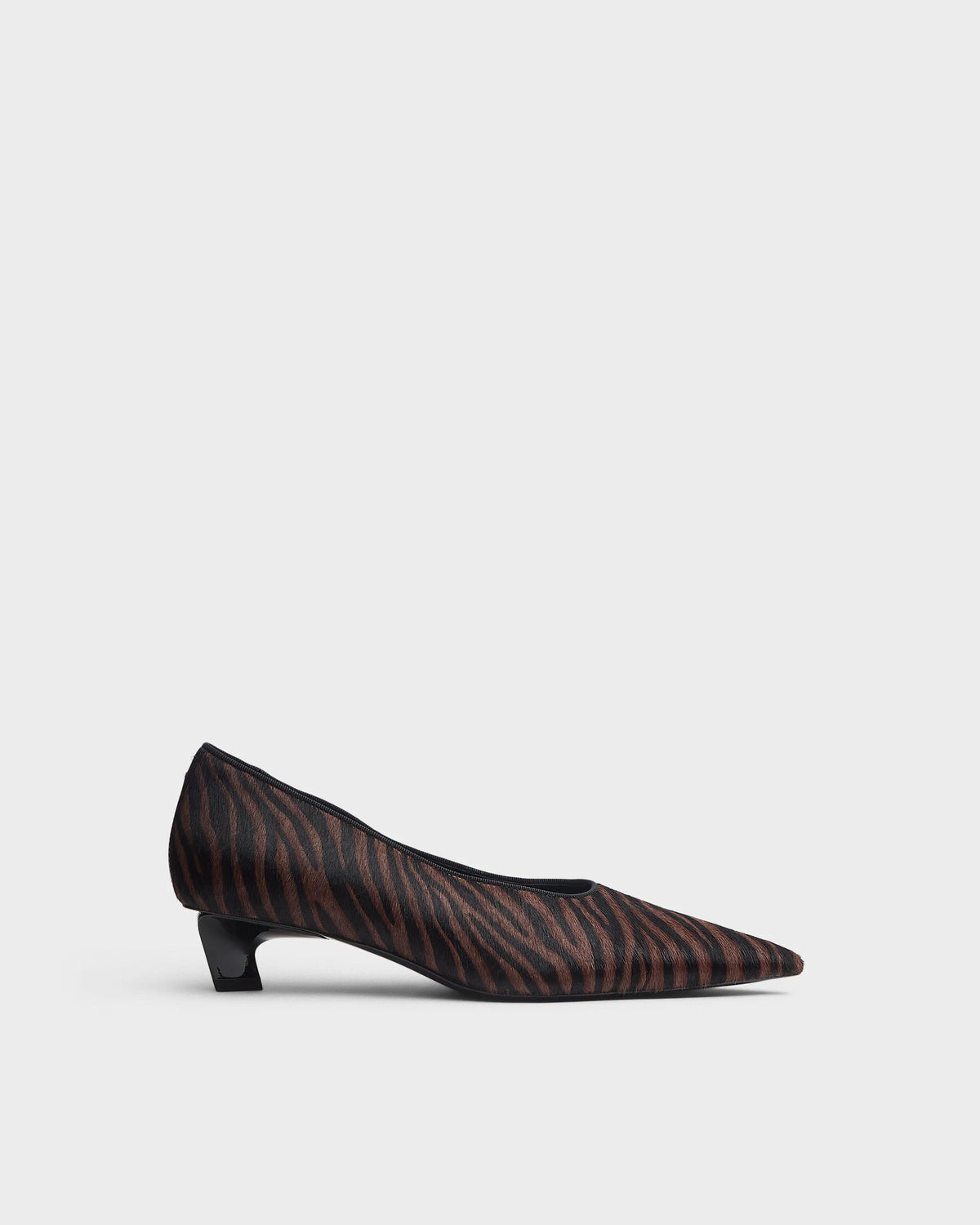 Coffee Zebra Hair Calf