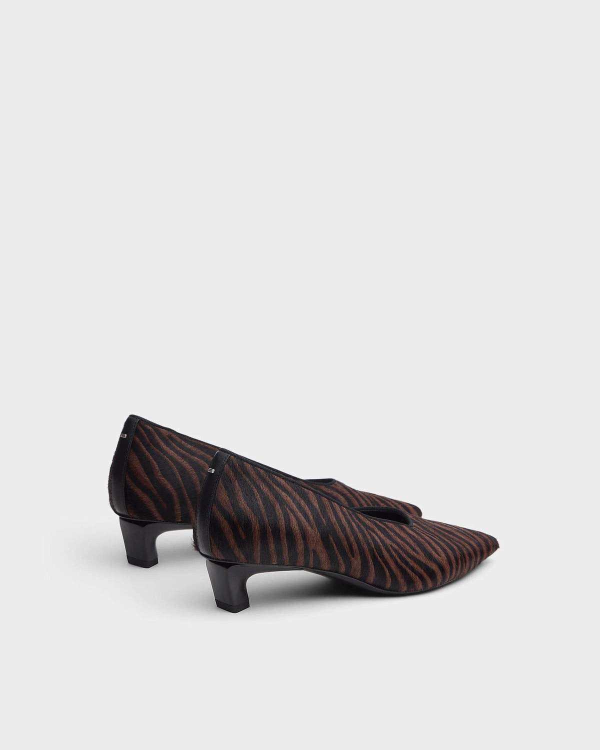 Coffee Zebra Hair Calf