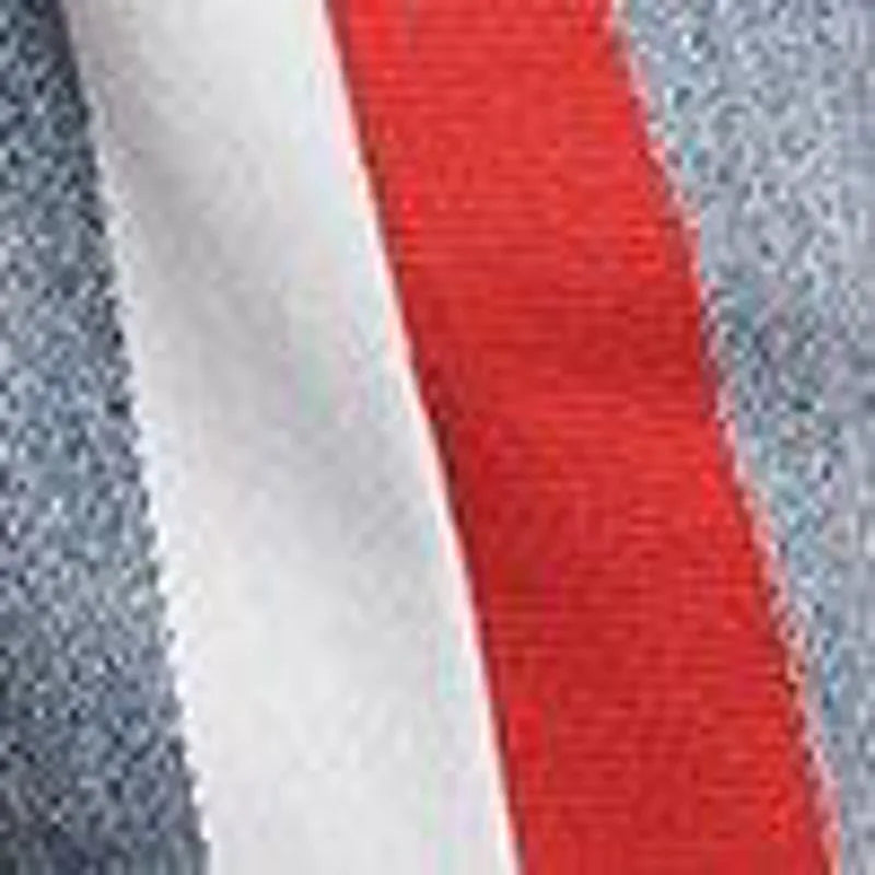 Coney Red White Stripe