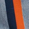 Astor Orange Navy Stripe