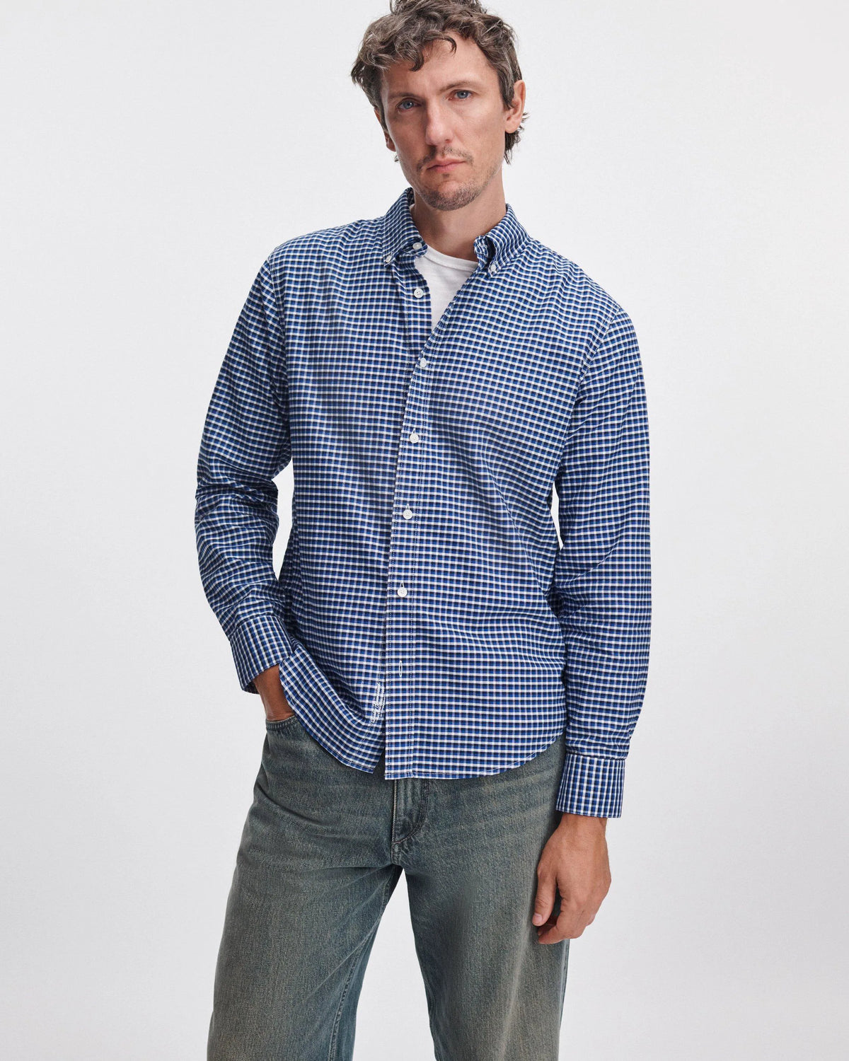 Navy Plaid