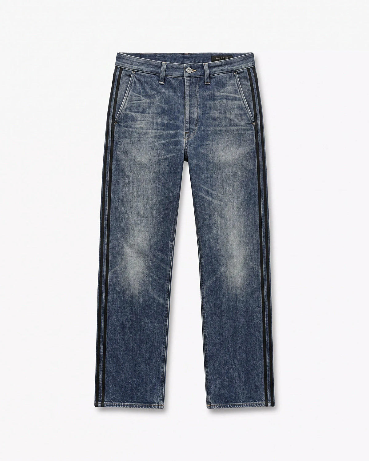 Empire With Indigo Stripe