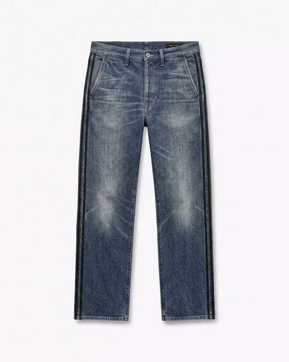 Empire With Indigo Stripe