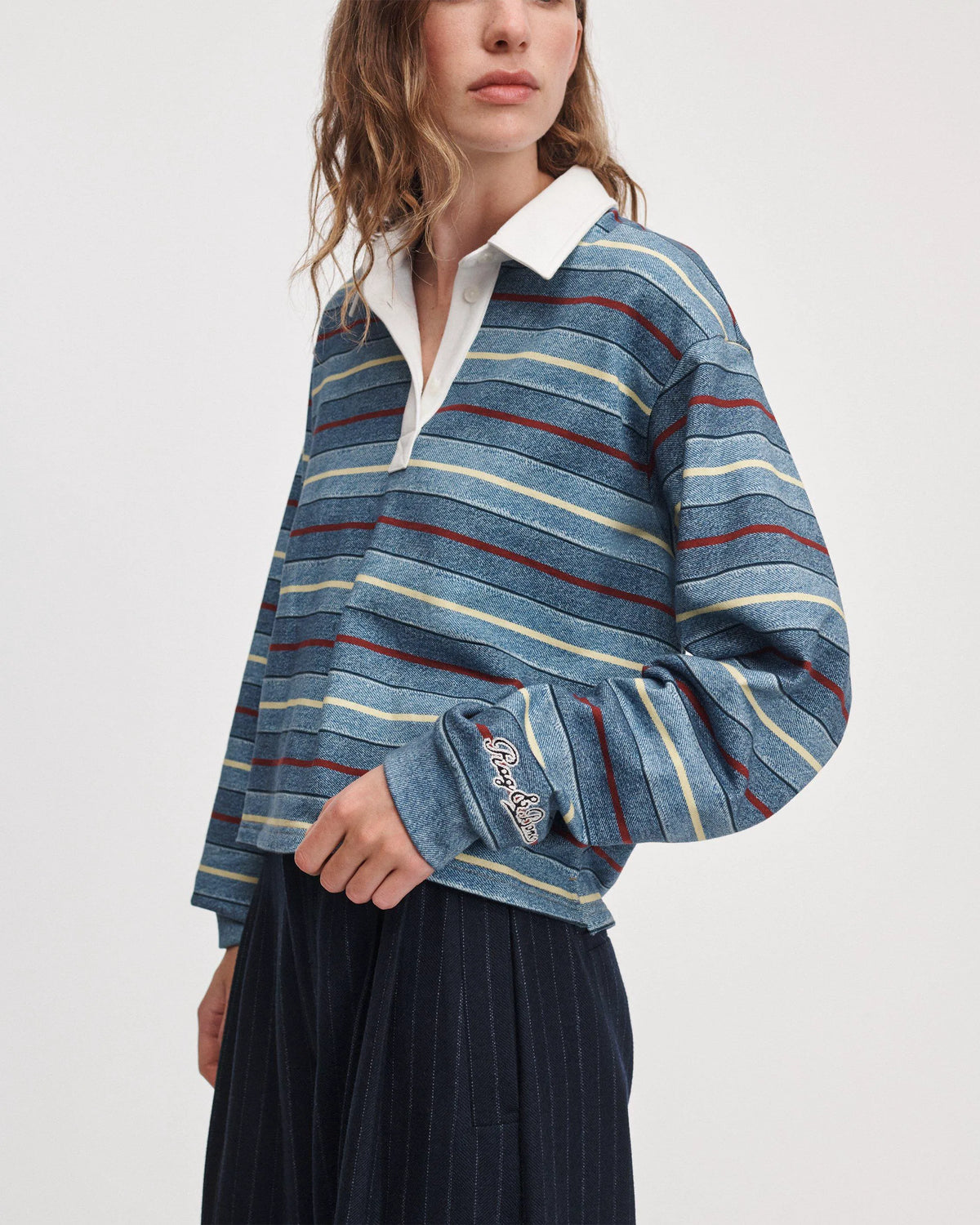 Indigo Stripe