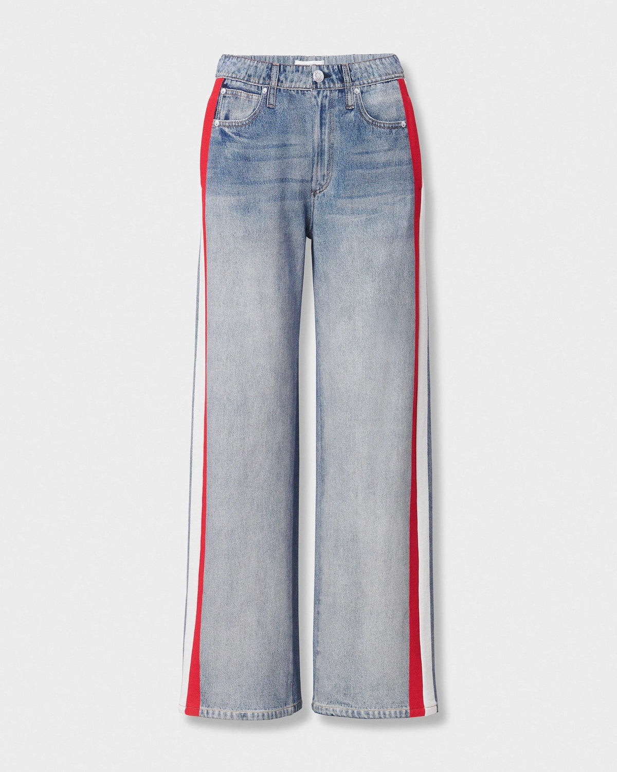 Coney Red White Stripe