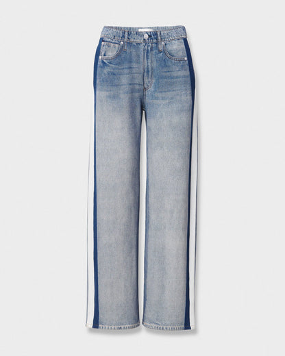 Coney Navy White Stripe