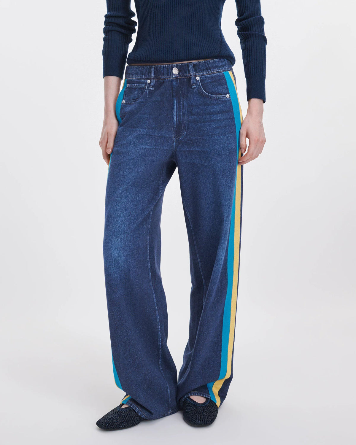 Nolita Blue Yellow Stripe