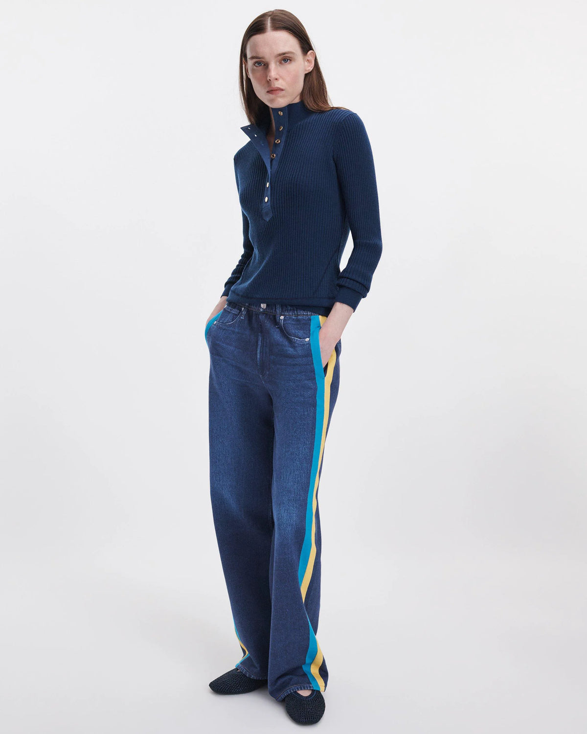 Nolita Blue Yellow Stripe