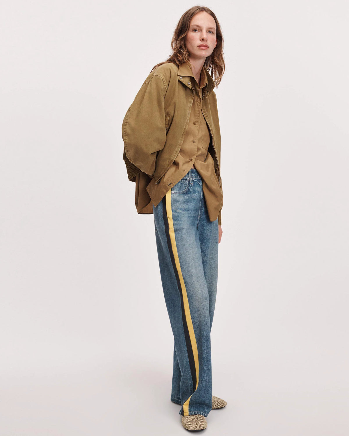 Ellis Yellow Black Stripe