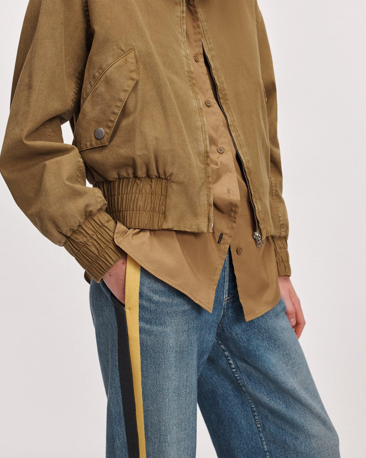 Ellis Yellow Black Stripe