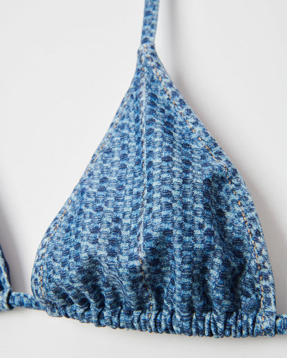 Indigo Waffle